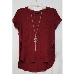 RIB-KNIT TOP